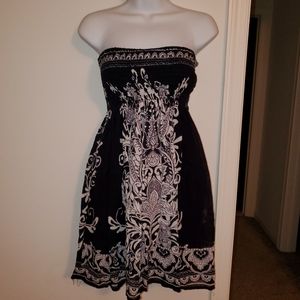 Sapogee sz S straplees festival dress